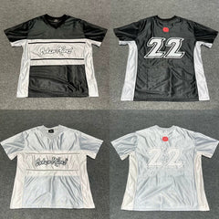 Broken Planet #22 V-Neck Color Block Jersey - 2 Colors Available