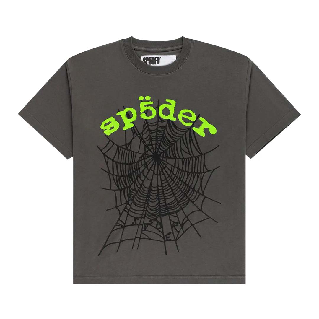 Sp5der OG Web V2 Tee 'Slate Grey'
